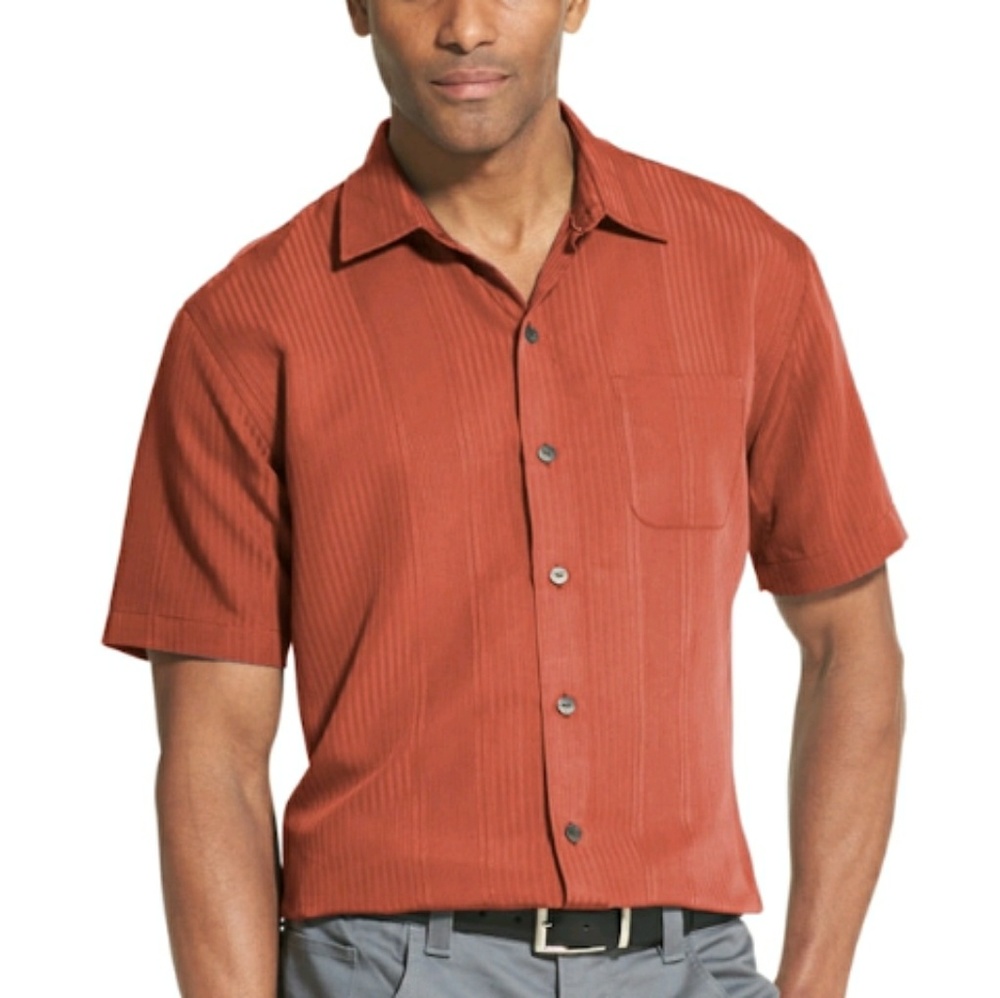 Van Heusen Wicking/Cooling Button Down